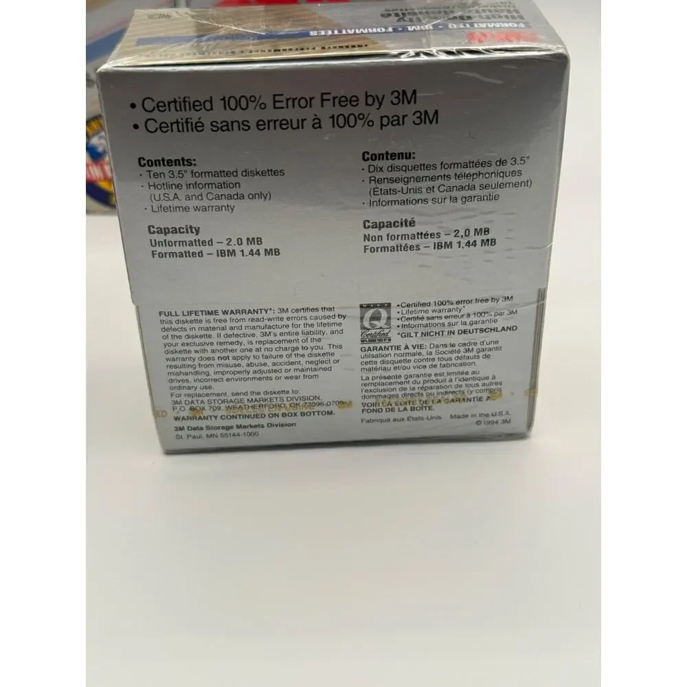 Vintage 3M Sony 3.5